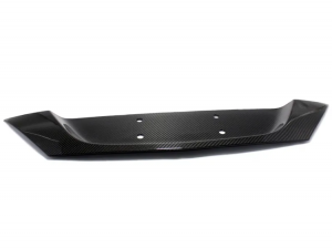 Mercedes Benz SLK Central Back License Plate Trim Piece - Carbon Fiber - R172